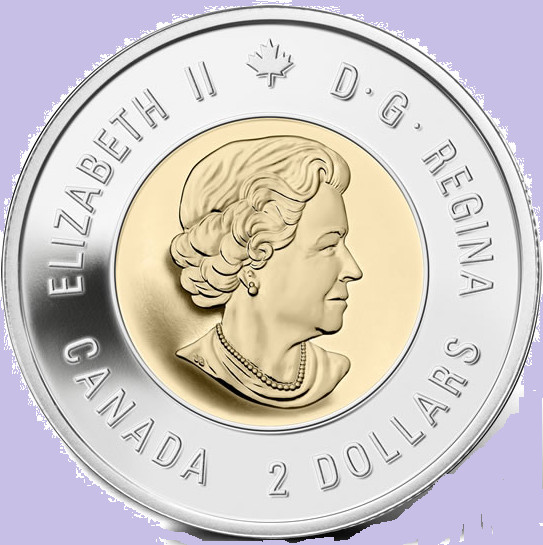 2014 Canada WAIT FOR ME DADDY Two Dollars Toonie Coin UNC $2