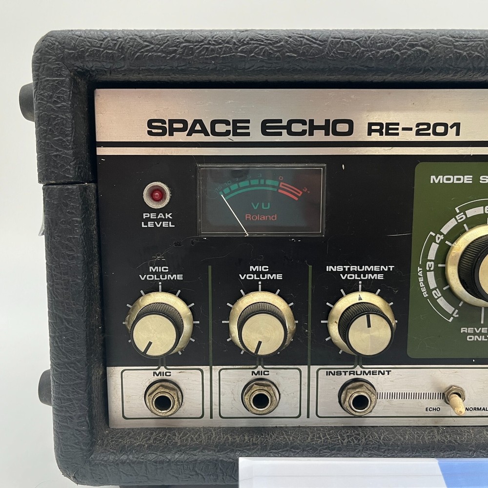 ROLAND RE-201 Space Echo Tape Echo Effector Analog Delay Vintage Power checked