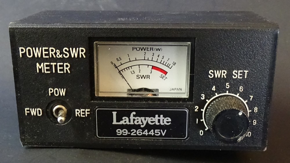 Lafayette 99-26445V Power & SWR Meter (not tested)