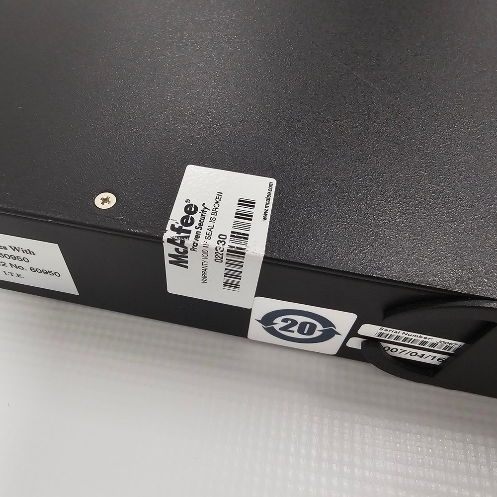 McAfee IntruShield I-1400 Security Appliance (used)