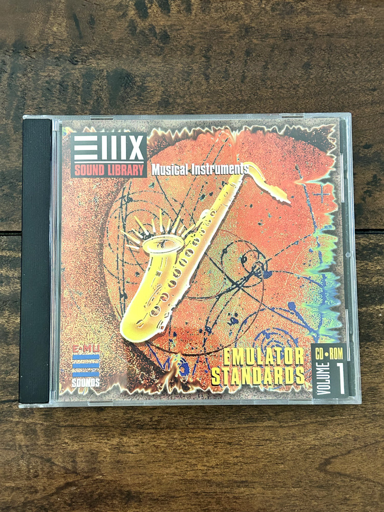 E-MU - EIIIX Sound Library Vol. 1, 2, and 4