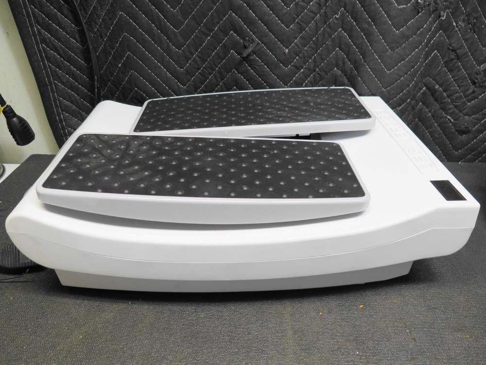 LegXercise PRO Movement Trainer Power Assisted Concave Track White Black