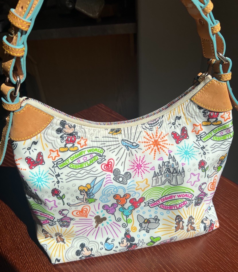 NEW Dooney & Bourke Disney Exclusive Limited Sketch Erica Champsac Shoulder Bag