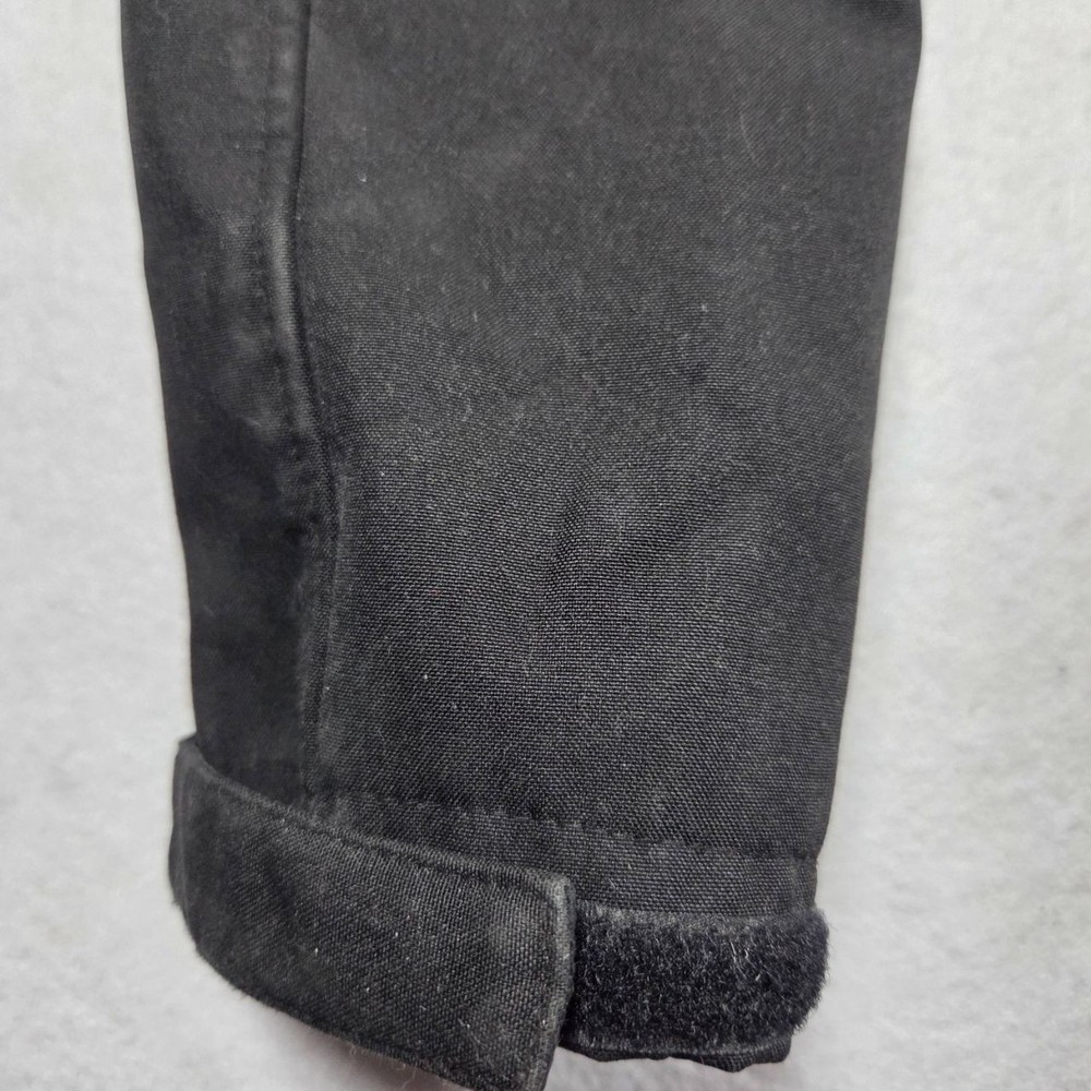 Domino's Pizza Rain Jacket Medium Blue Black Softshell Water Resistant Work Gear