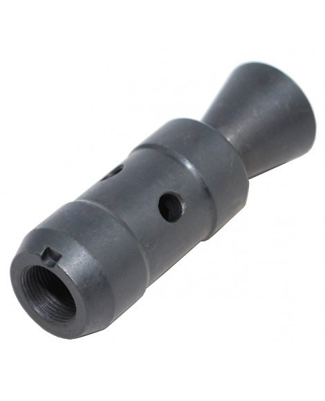 All Steel 14x1 LH Left Hand Thread Compensator Muzzle Brake Compatible
