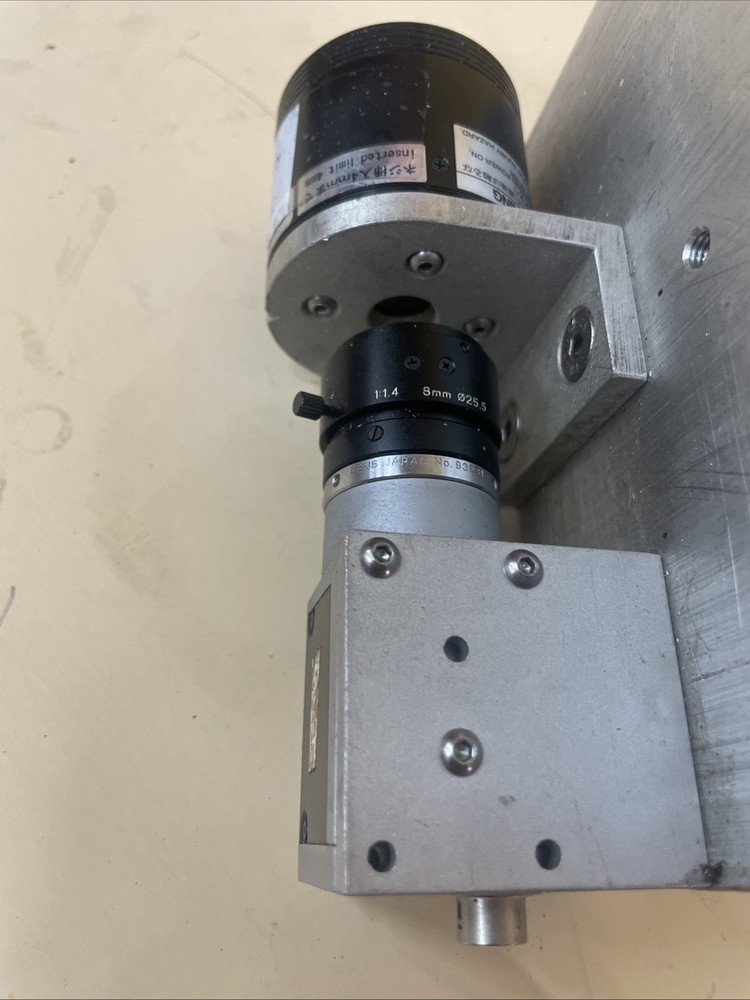 Basler Industrial Classic Area Scan Camera Mounted On Angle Plate