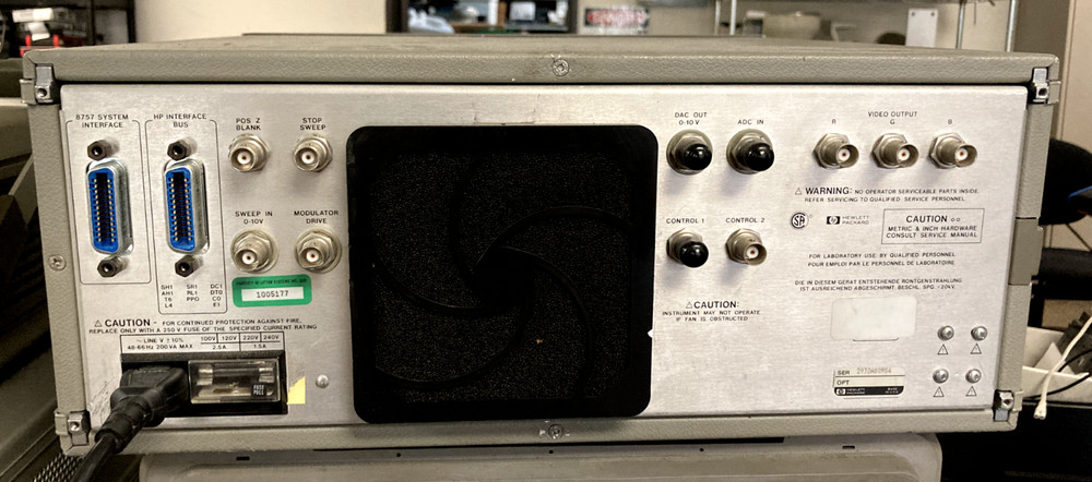 Hewlett Packard 8757C Network Analyzer