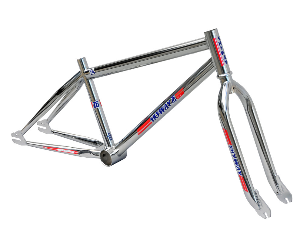 SKYWAY TA Replica Frame/Fork/Bar Kit 24" Chrome