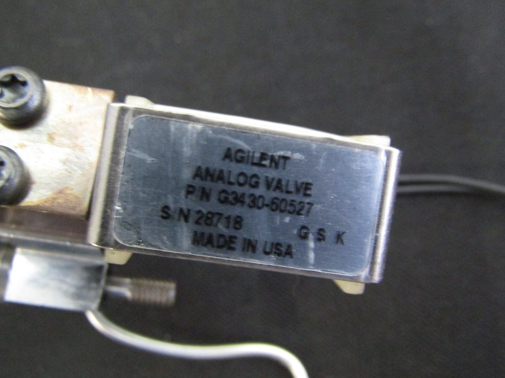 Agilent Technologies G3430-60527 Analog Valve W/ Split