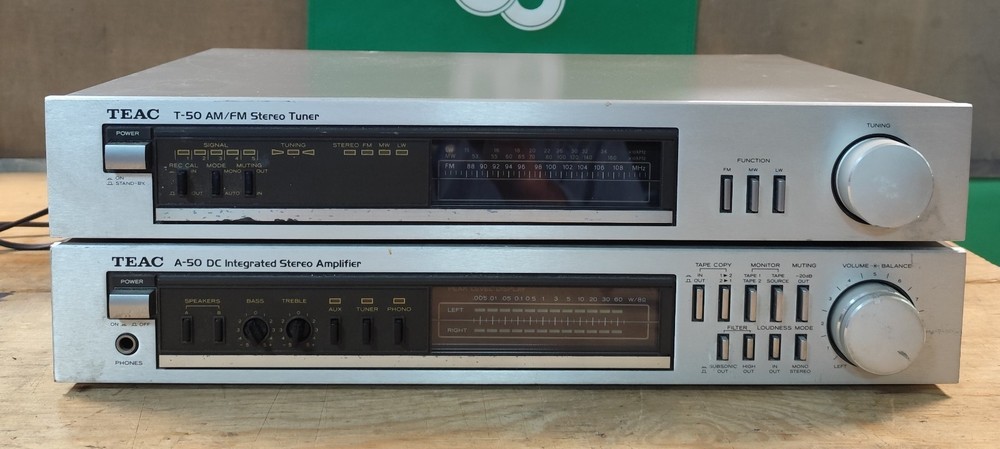 Amplifier - Teac -A 50 & T50 Tuner