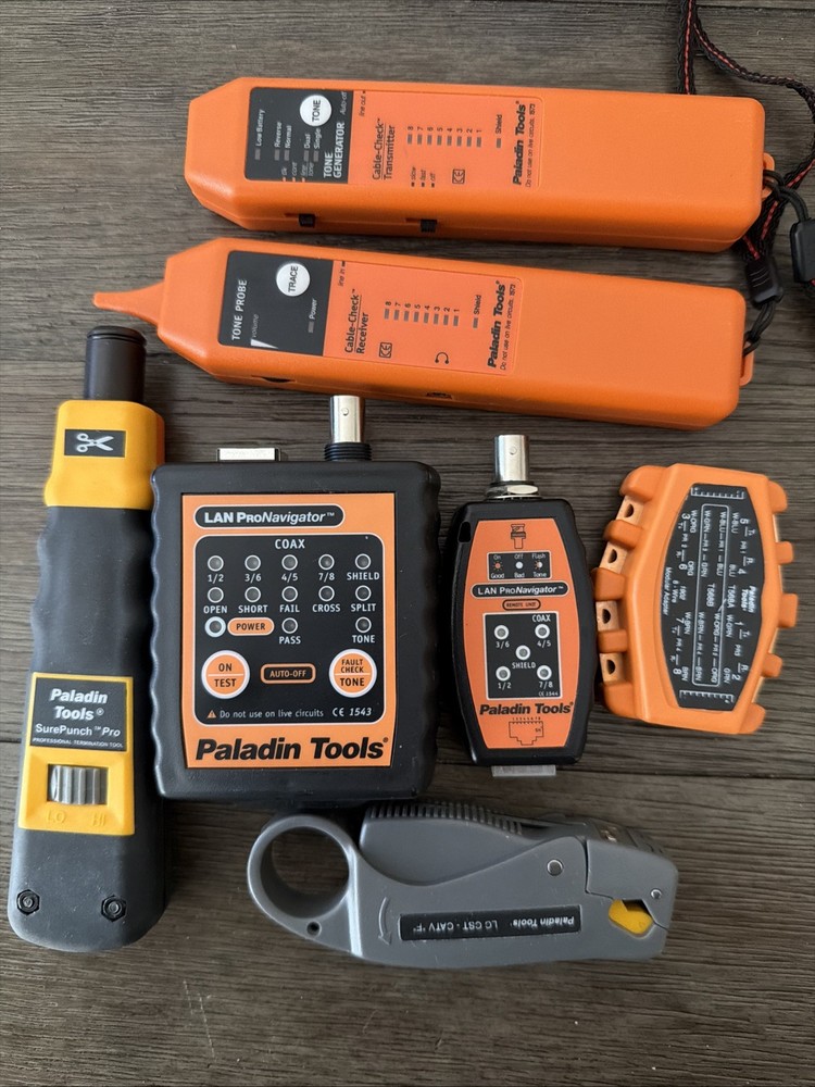 Paladin Tools Premise Service Kit – LAN/Telecom Cable Tools
