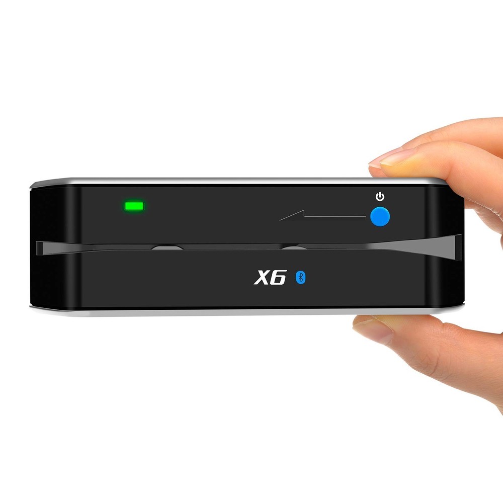 X6BT Bluetooth Mag VIP Card Reader Writer USB 3 Tracks Swipe Encoder