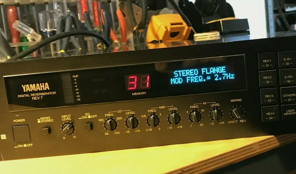 Yamaha REV5 / REV7 Custom OLED Display !