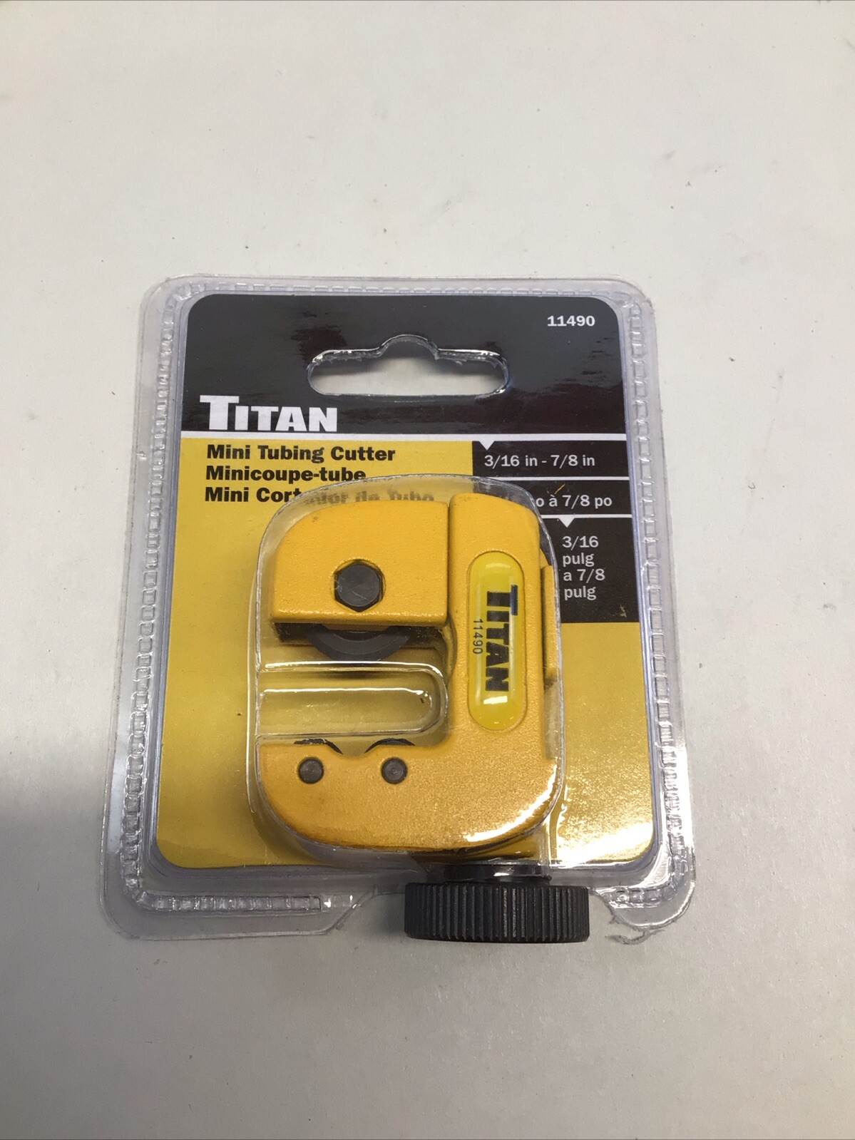 Titan Tools 11490 Mini Tubing Cutter 1/8in To 7/8in