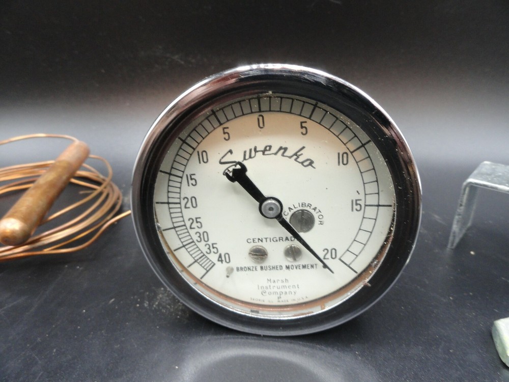 COMMERCIAL GRADE FREEZER CENTIGRADE TEMPERATURE GAGE