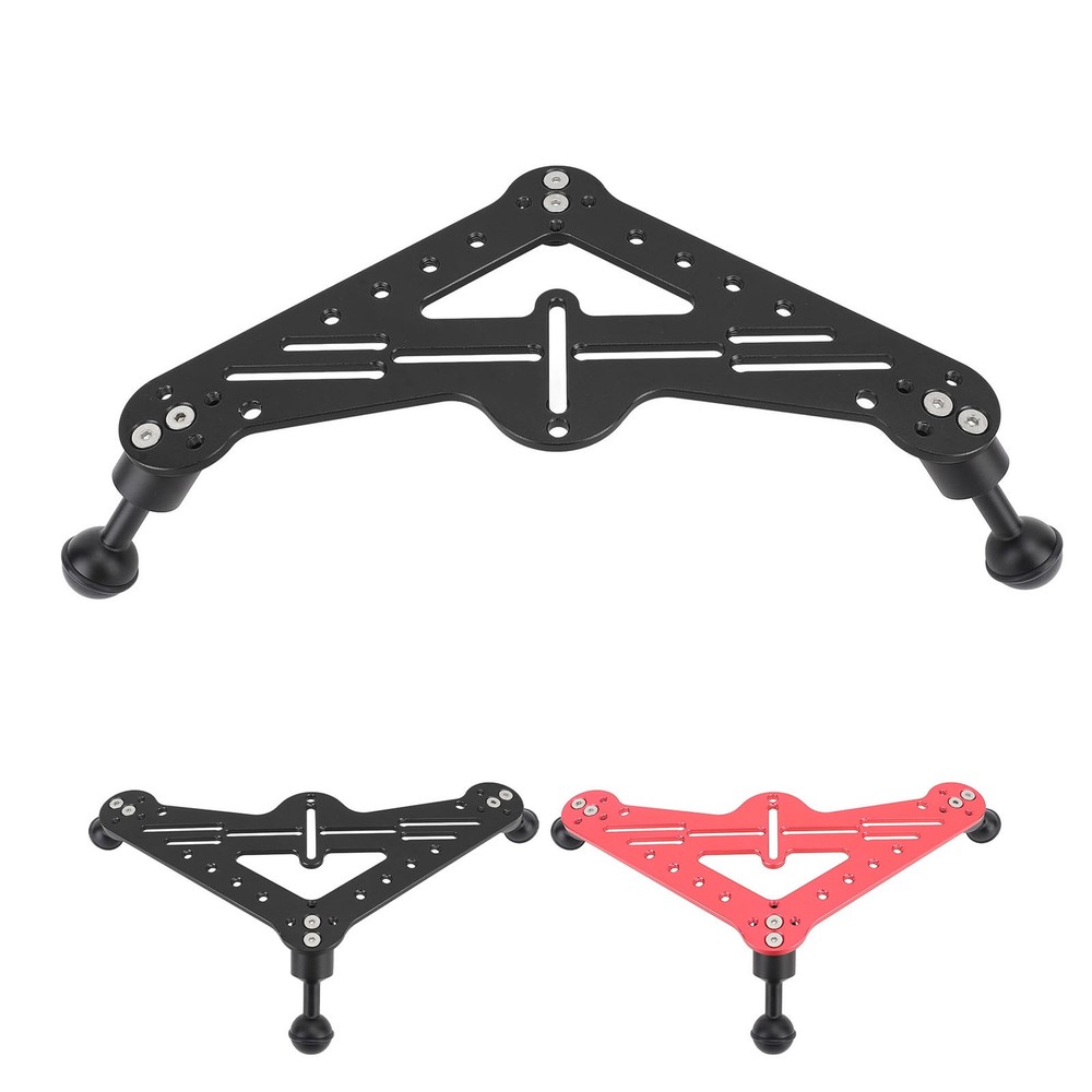 Diving Tray Rig Video Triangular Stabilizer Tripod Base Bracket SLR Camera