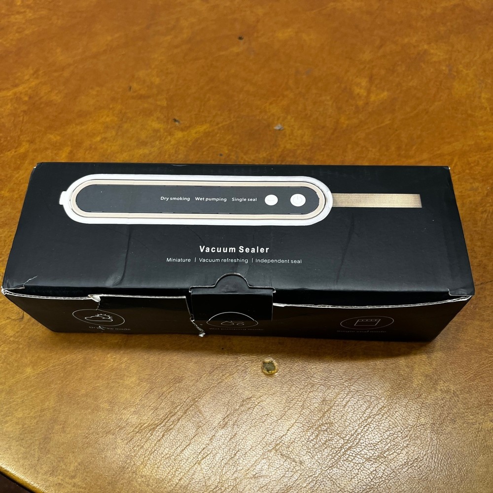 Multi-Functional Portable Automatic Food Sealer Machine White, Wireless, Compact