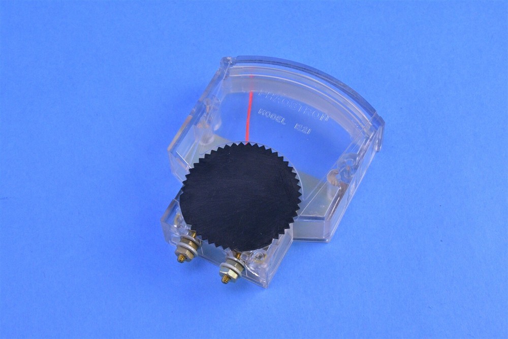 Phaostron Model 1221 DC Amperes Panel Meter 0-5
