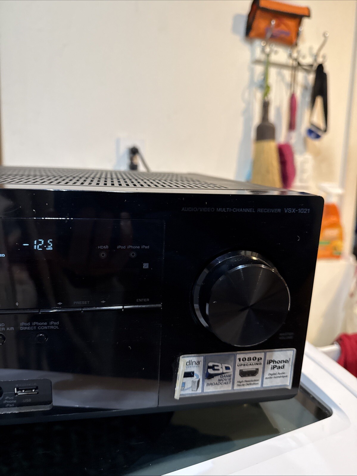 Pioneer VSX-1021-K Audio/Video Multi-Channel Receiver Home Theater 7.1