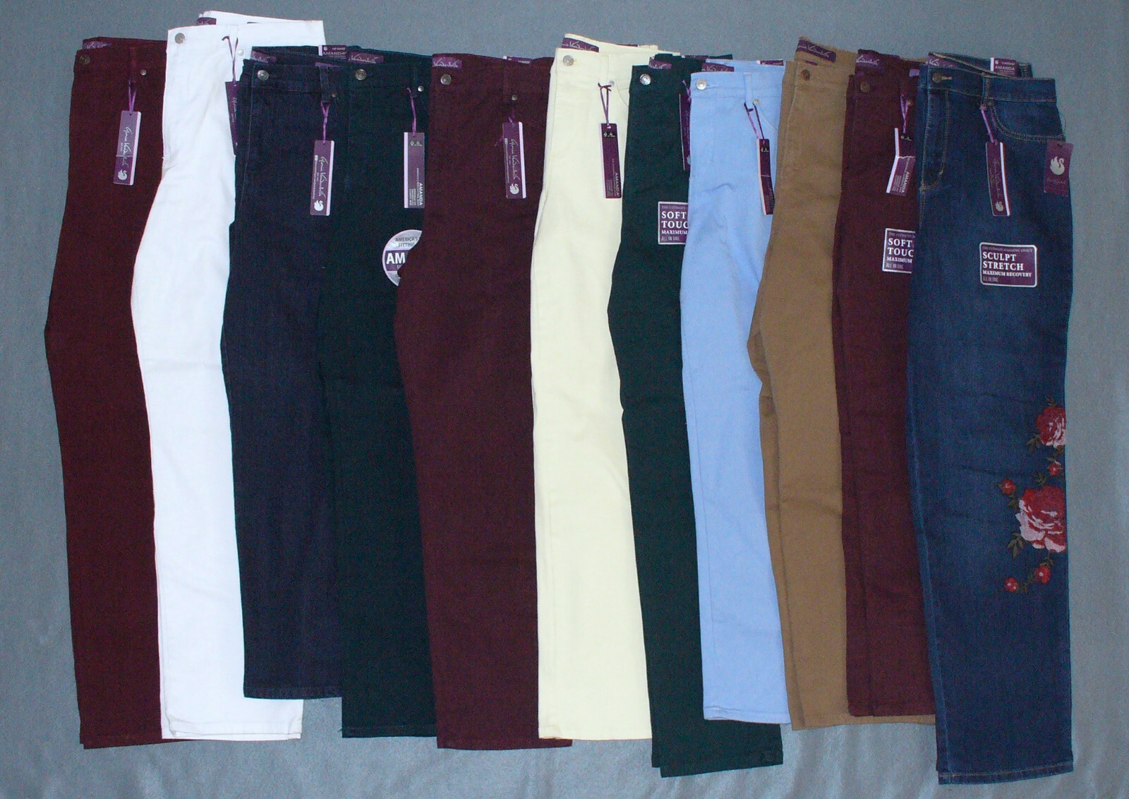 NWT Slimming Womens Gloria Vanderbilt Stretch Amanda Jeans - New Added 10/19/25