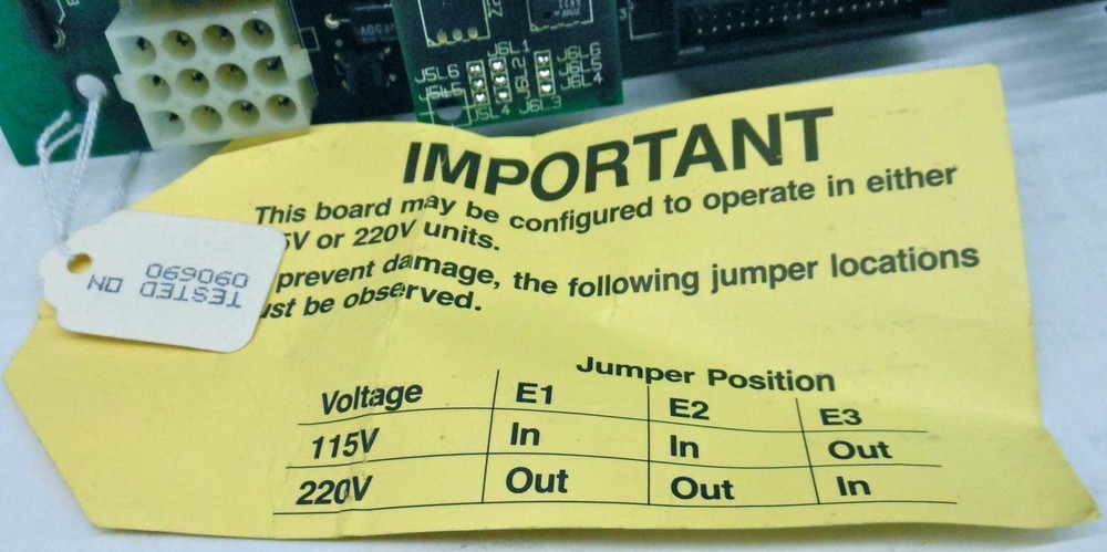VIDEOJET 355304 MOTHERBOARD FOR INKJET CODER