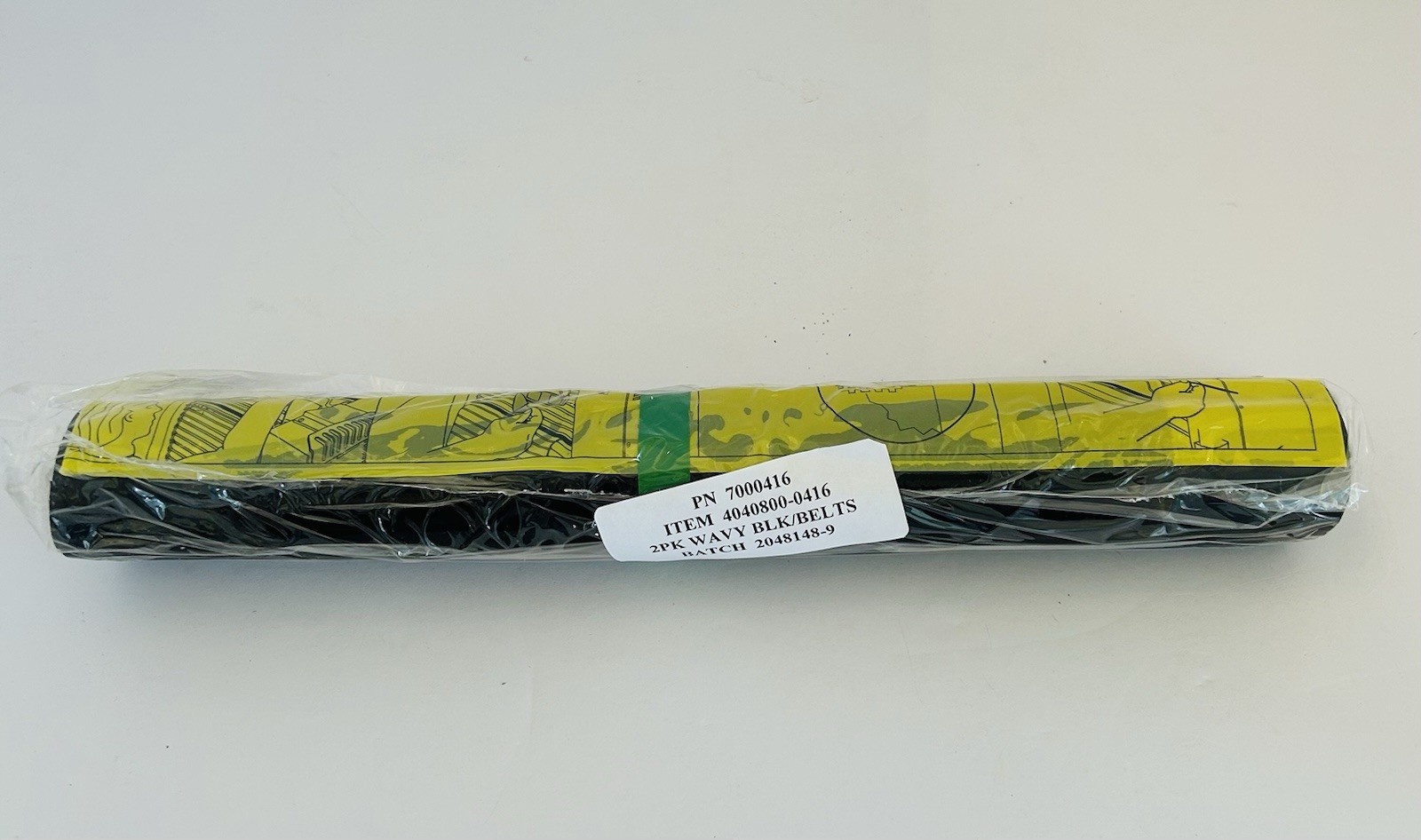 Antunes Roundup ~ 7000416 ~ Black Wavy Silicone Toaster Belt ~ Brand New In Pkg~