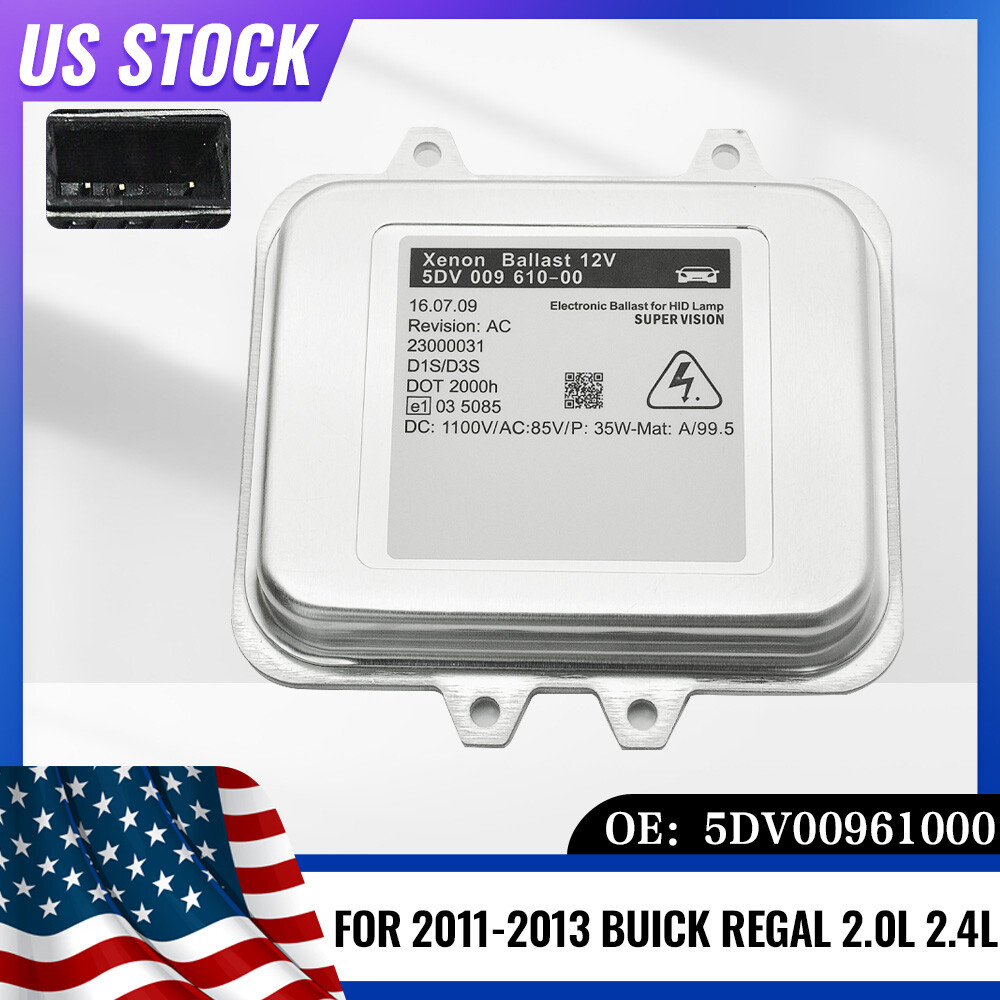 For 2011-13 Buick Regal Xenon HID Headlight Ballast Control Unit Igniter Module