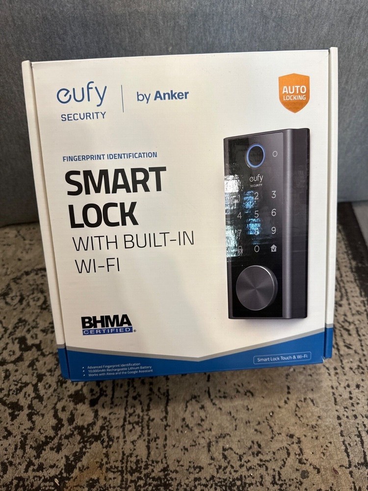 Eufy Smart Lock Touch with Wi-Fi  New
