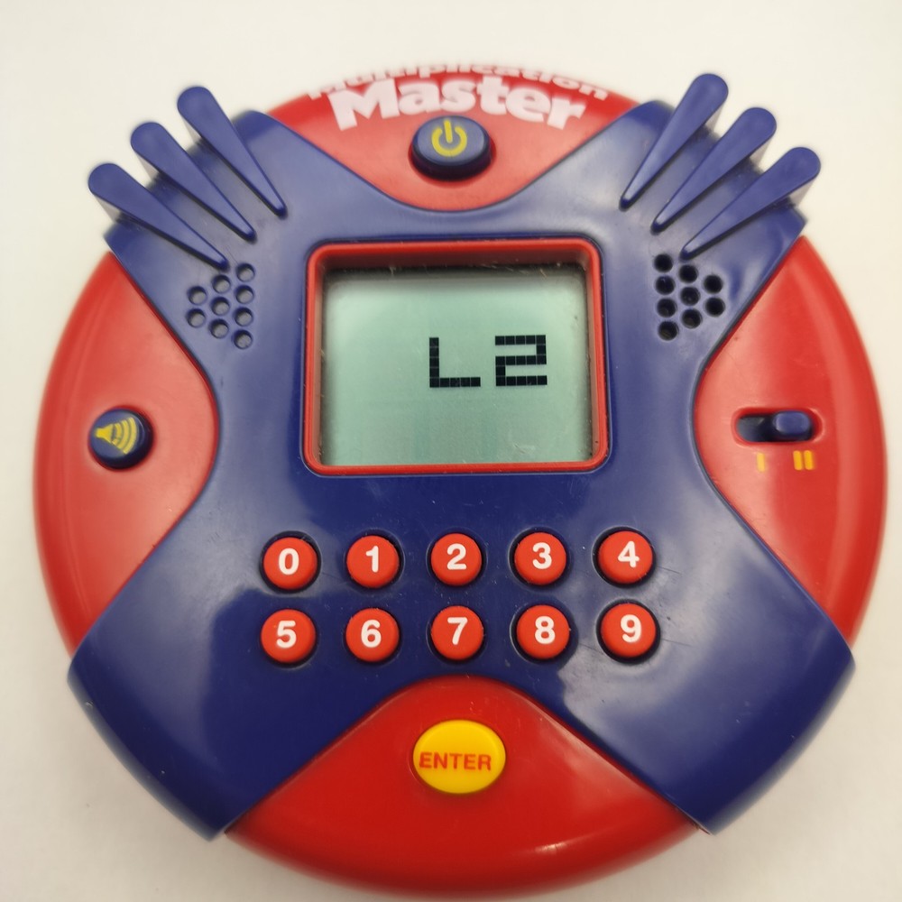 Learning Resources Multiplication Master Electronic Flash Card Math Game LER6967