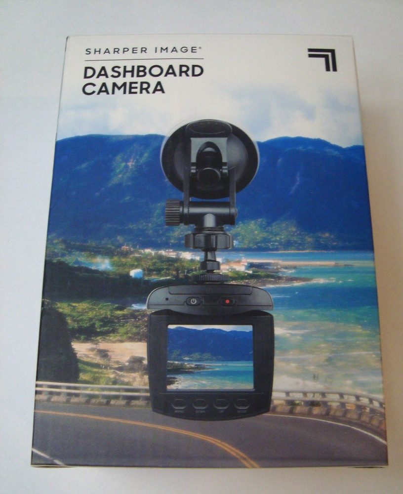 Sharper Image Dashboard Camera - Digital - Night Vision - Windshield Mount