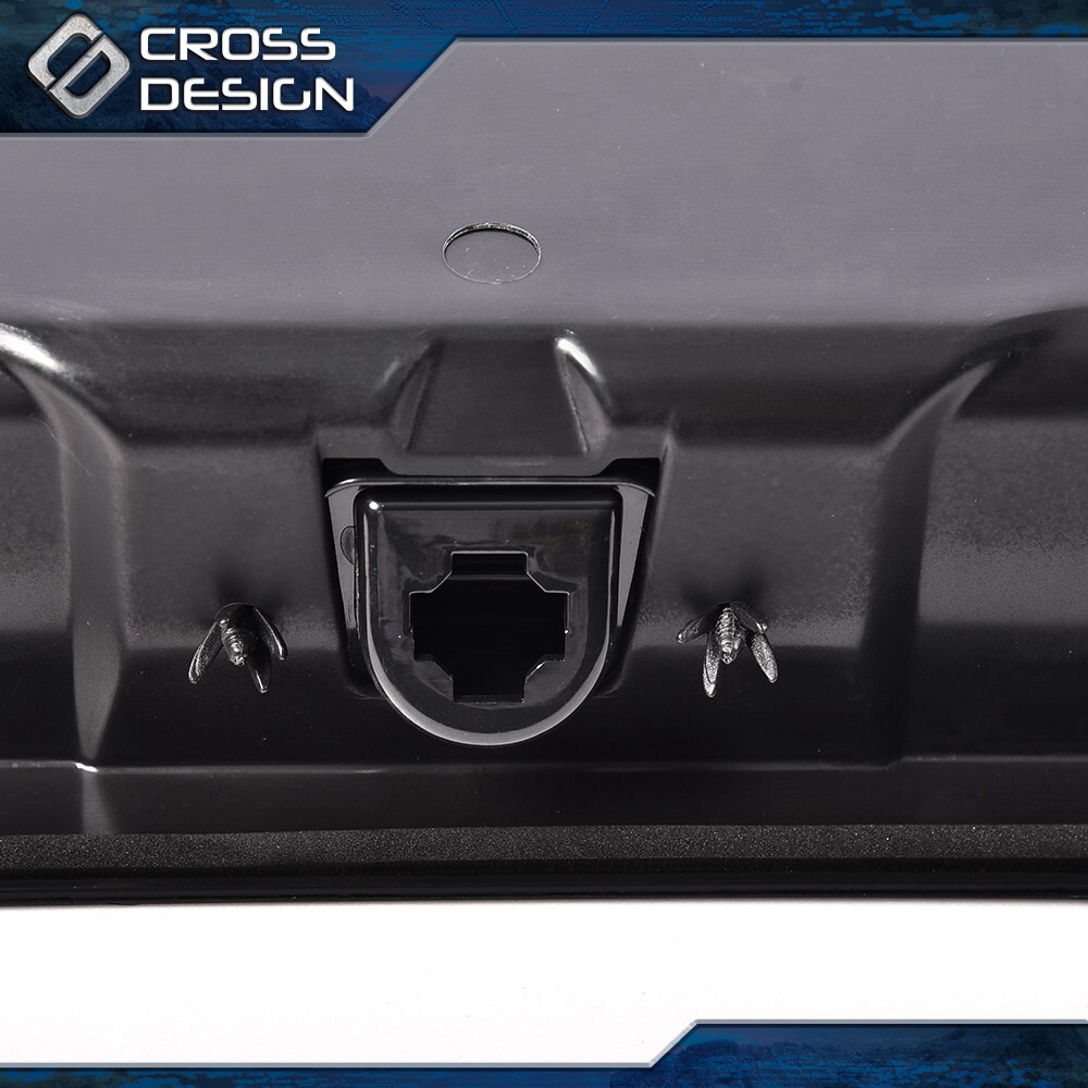 Fit For Ford Van E150 E250 E350 Rear Cargo Door Handle License Plate Tag Bracket