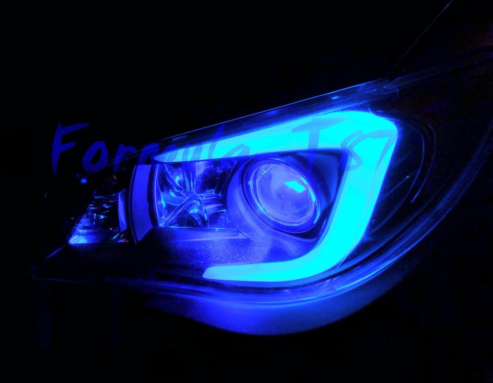 LED Light Canbus Error Free 211-2 5W Blue 10000K Two Bulb Interior Dome Replace