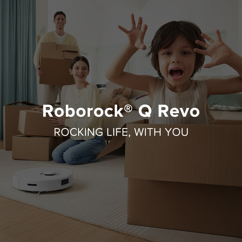 Roborock Q Revo Robot Vacuum, Self-Drying, Mop Lifting - Certified Refurbished