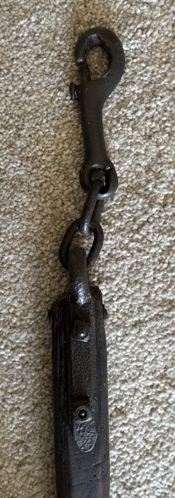 Antique Grain Threshing Flail Handstaff
