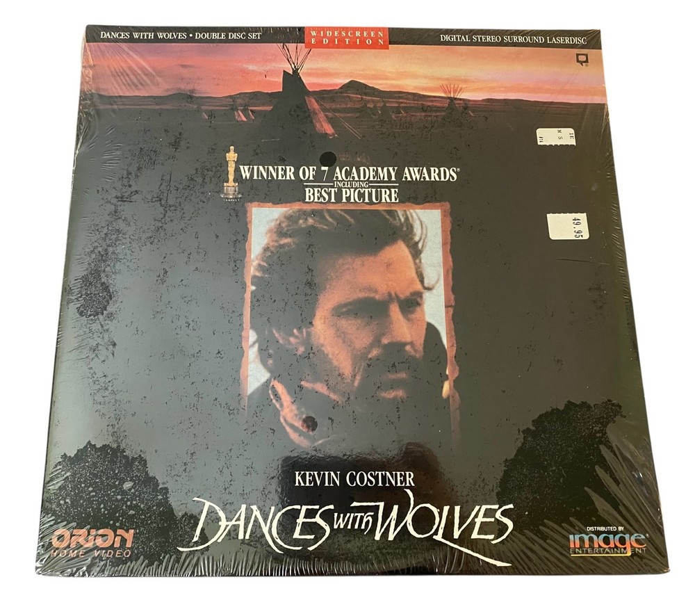 Dances With Wolves Widescreen Double Laser Disc Set