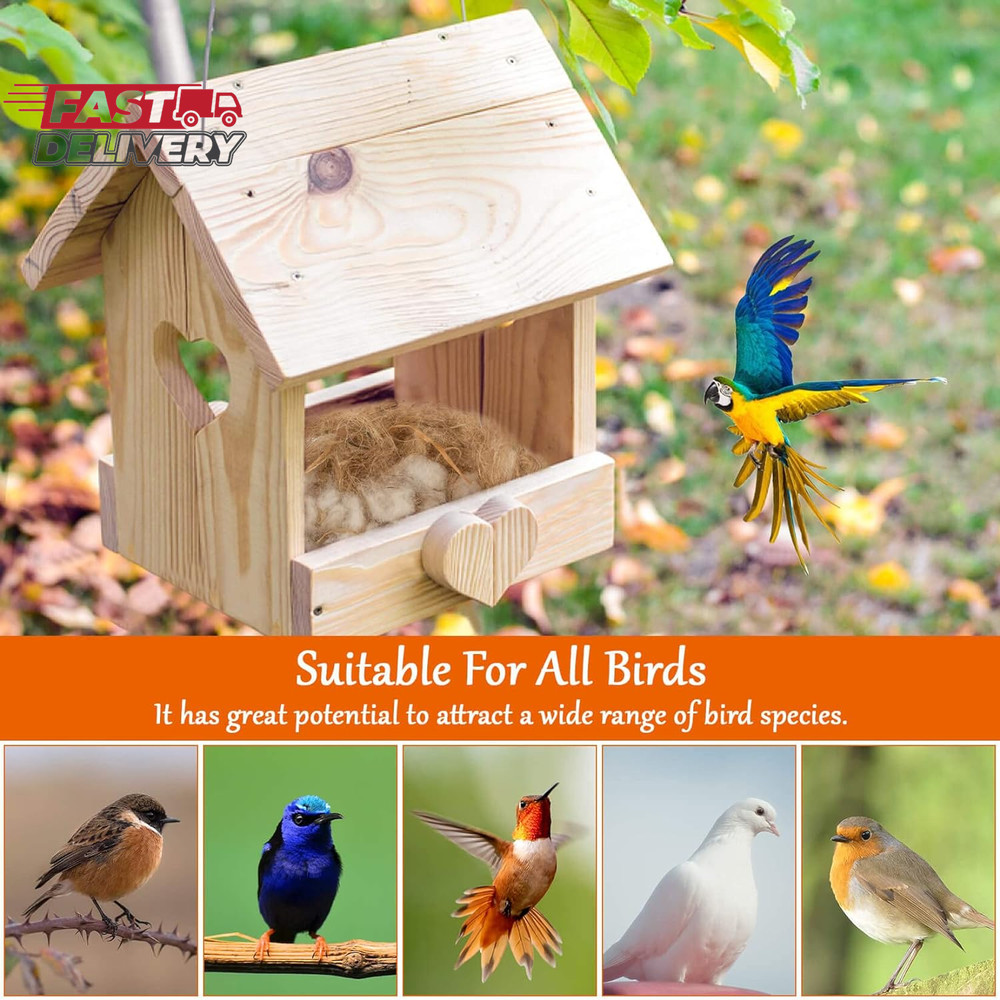 Sukh Bird Nesting Material - Bird Nests Bedding Hummingbird Nesting Material Mix