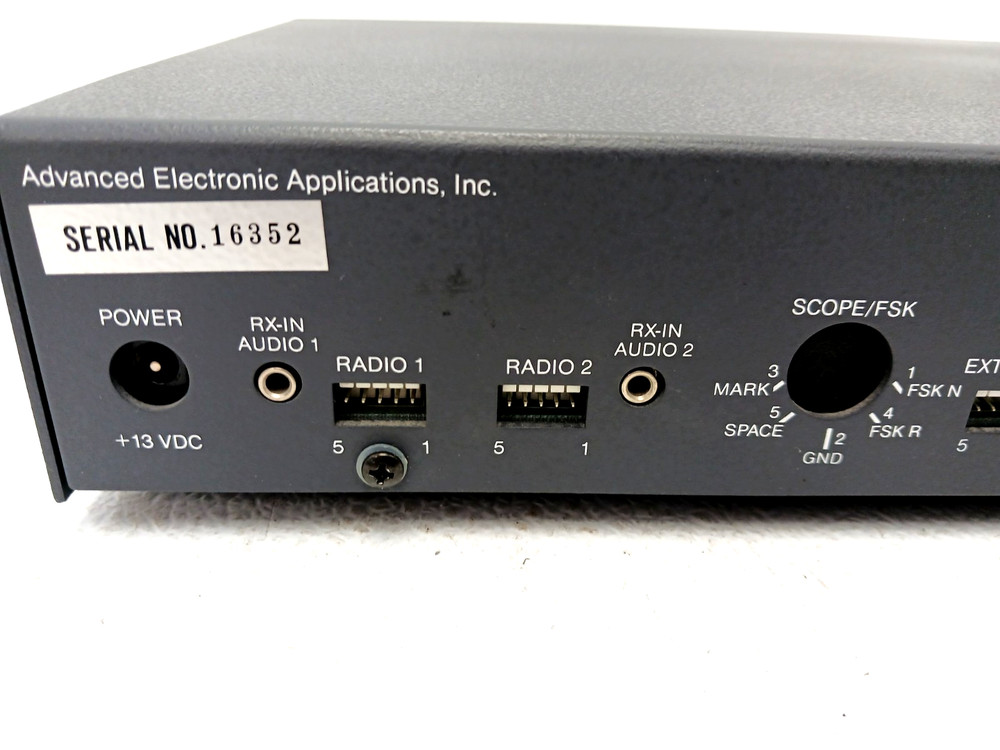 AEA PAKRATT PK-232 Multimode Data TNC Data Controller Packet Radio - WORKS