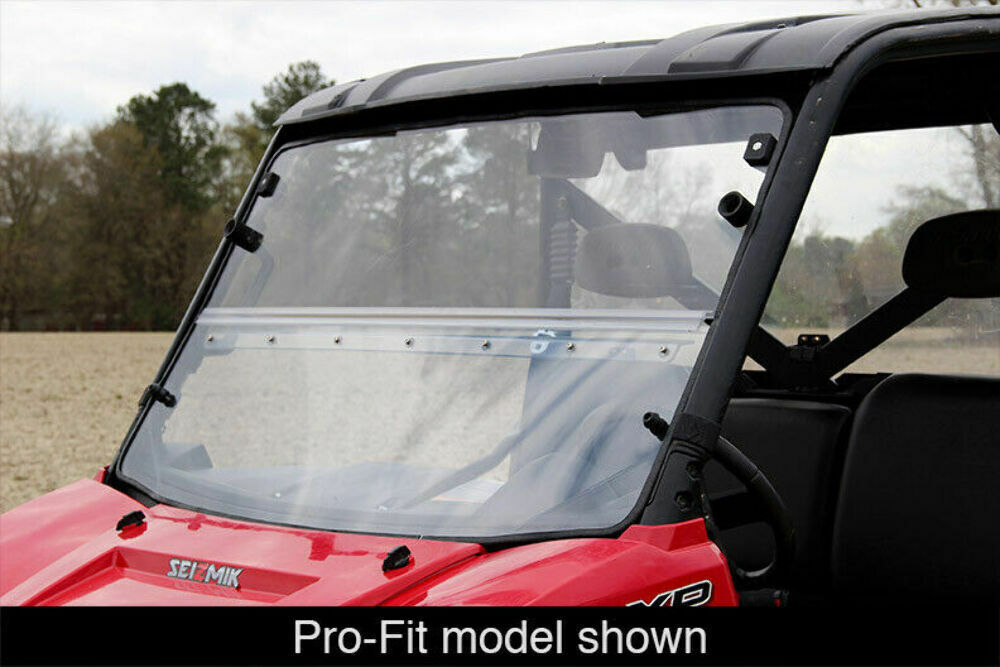 Polaris Ranger Full Size 500 Front Folding Flip Down Windshield 2009-2010