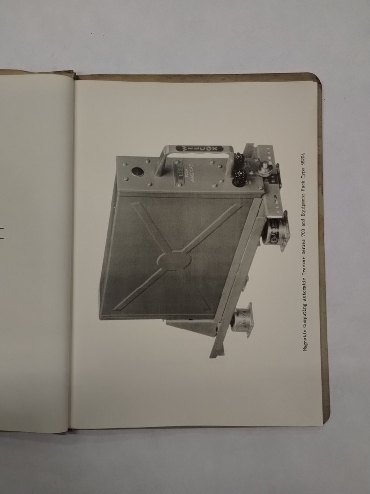 Wilcox Series 703/Type 97248 Magnetic Computing Automatic Tracker Instruction