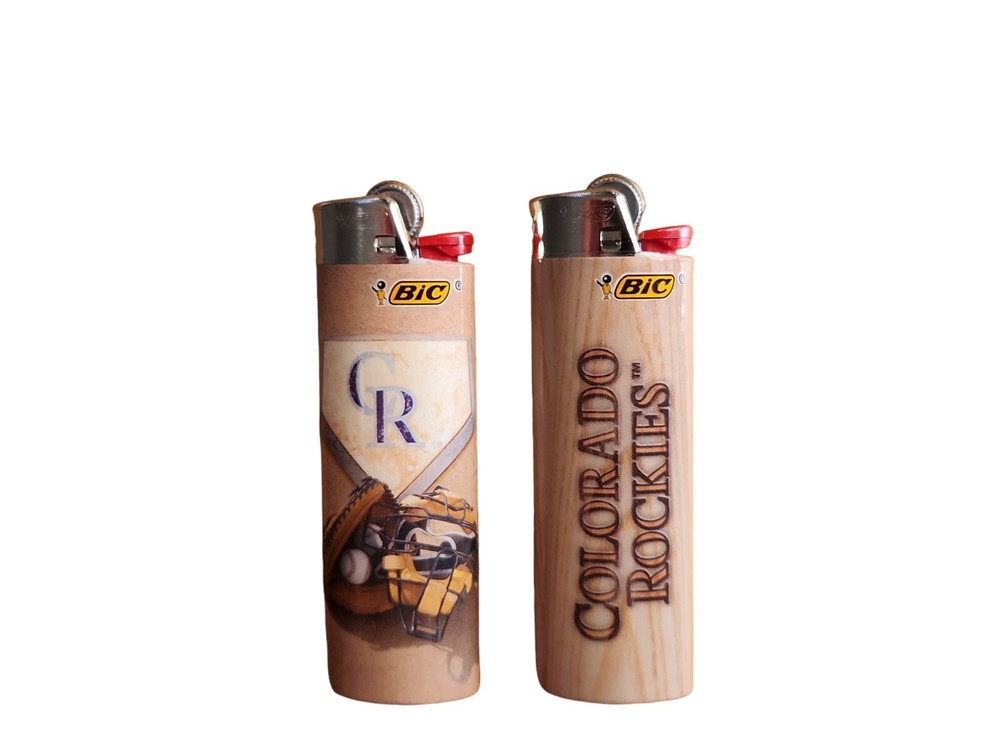 Bic Lighter Colorado Rockies