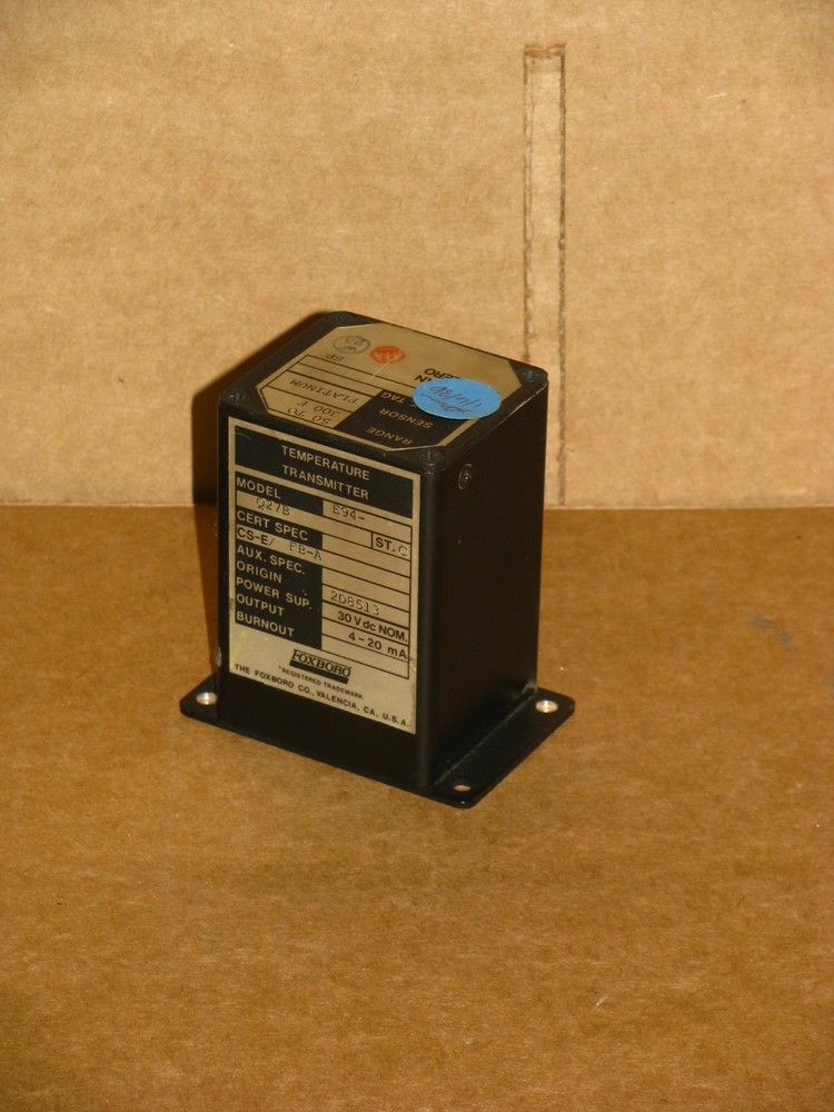 Foxboro E94-Q27B Temperature Transmitter