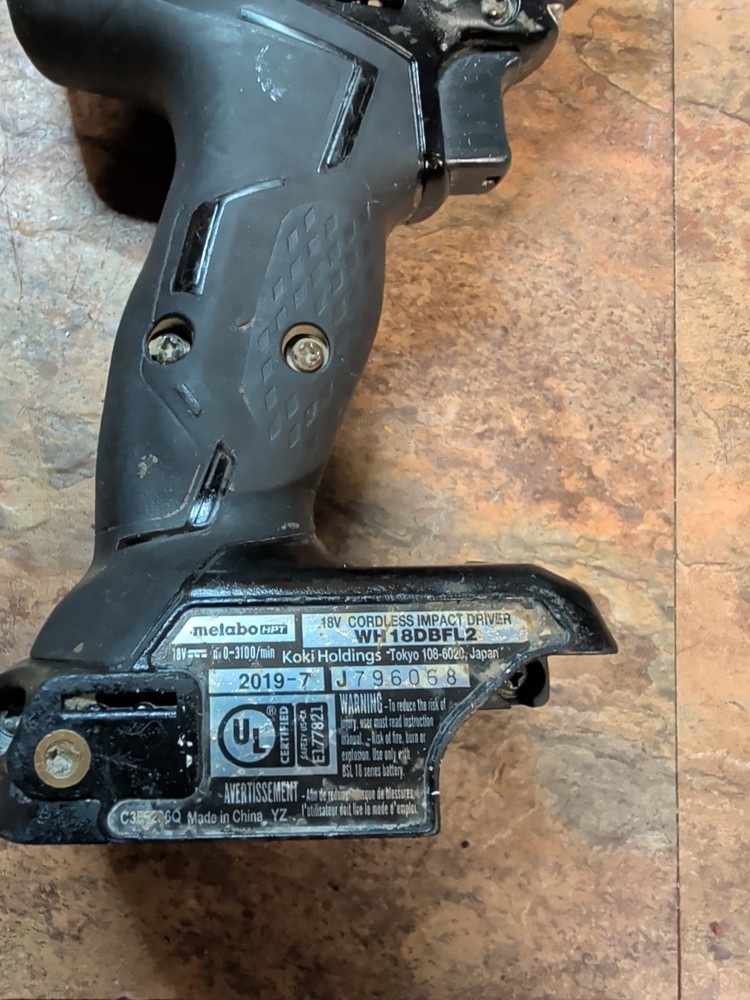Metabo WH18DBFL2 18V Brushless Impact Driver