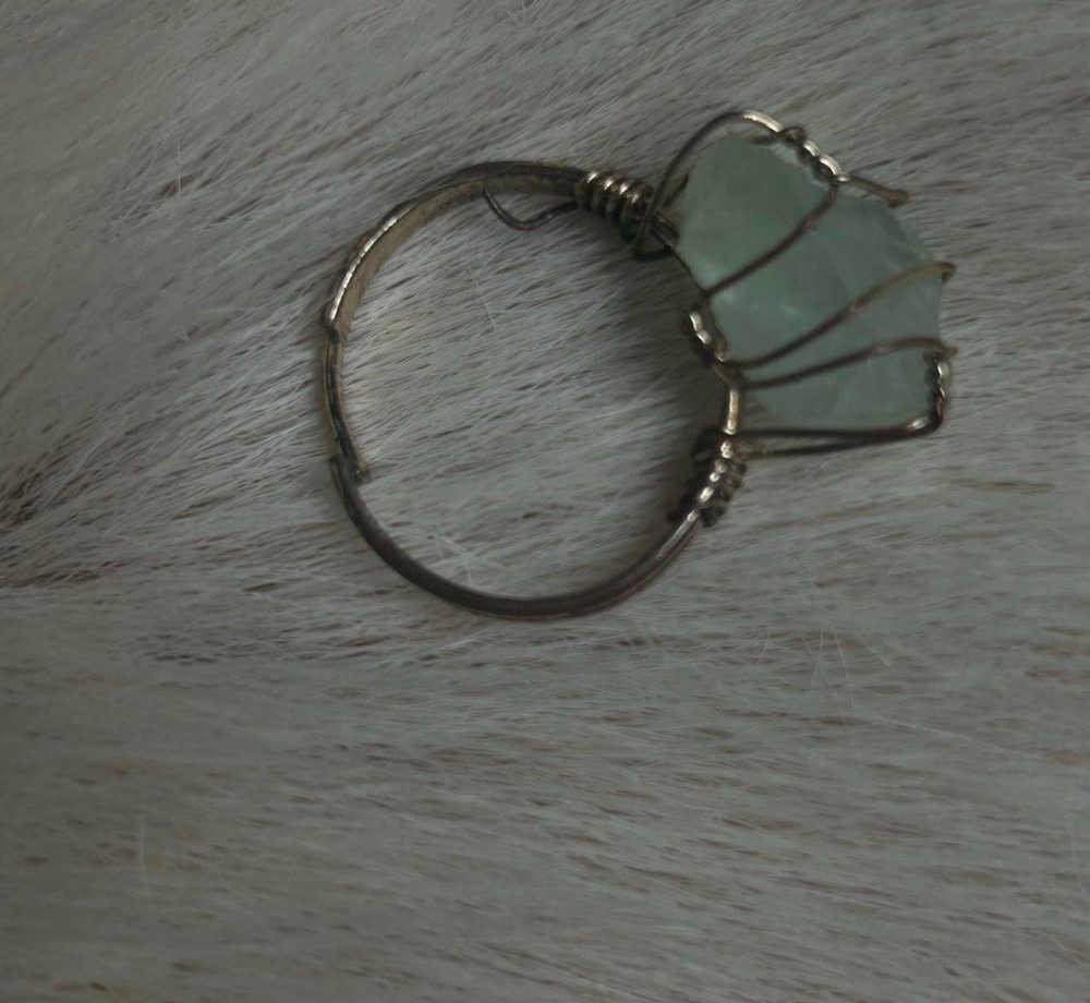 Gold Wire Wrapped Gemstone Rings