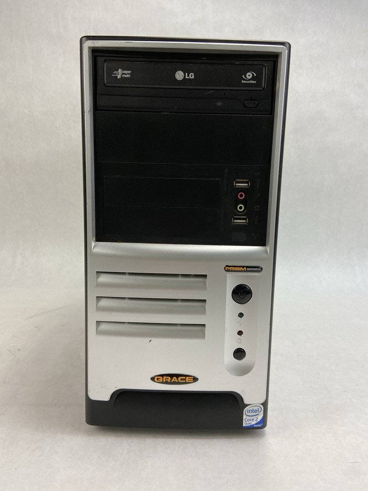 FoxConn TLMM776 Micro ATX Mini Tower Computer Case ISO-400 400W PSU