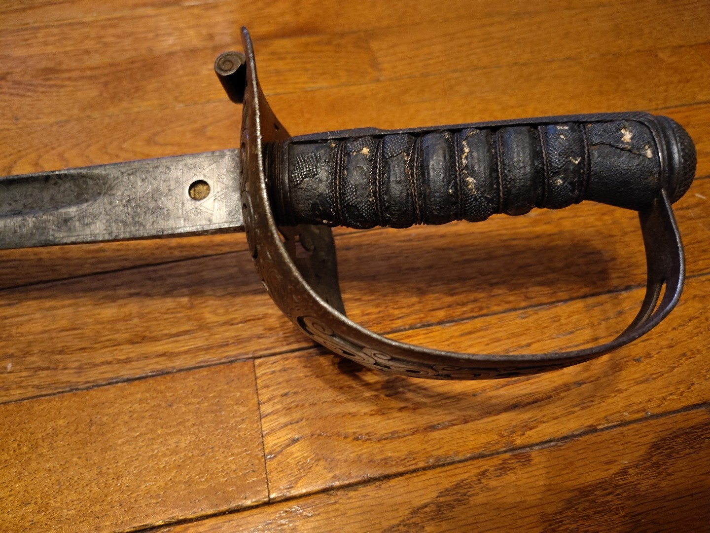 Antique British Pre WW1 Infantry Officer Saber, London Made 41" Total