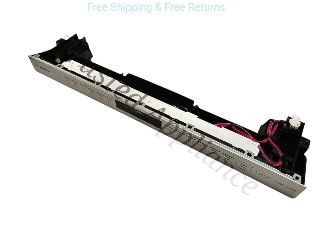 OEM Dishwasher Control Panel  9000634616     SILVER  SILVER