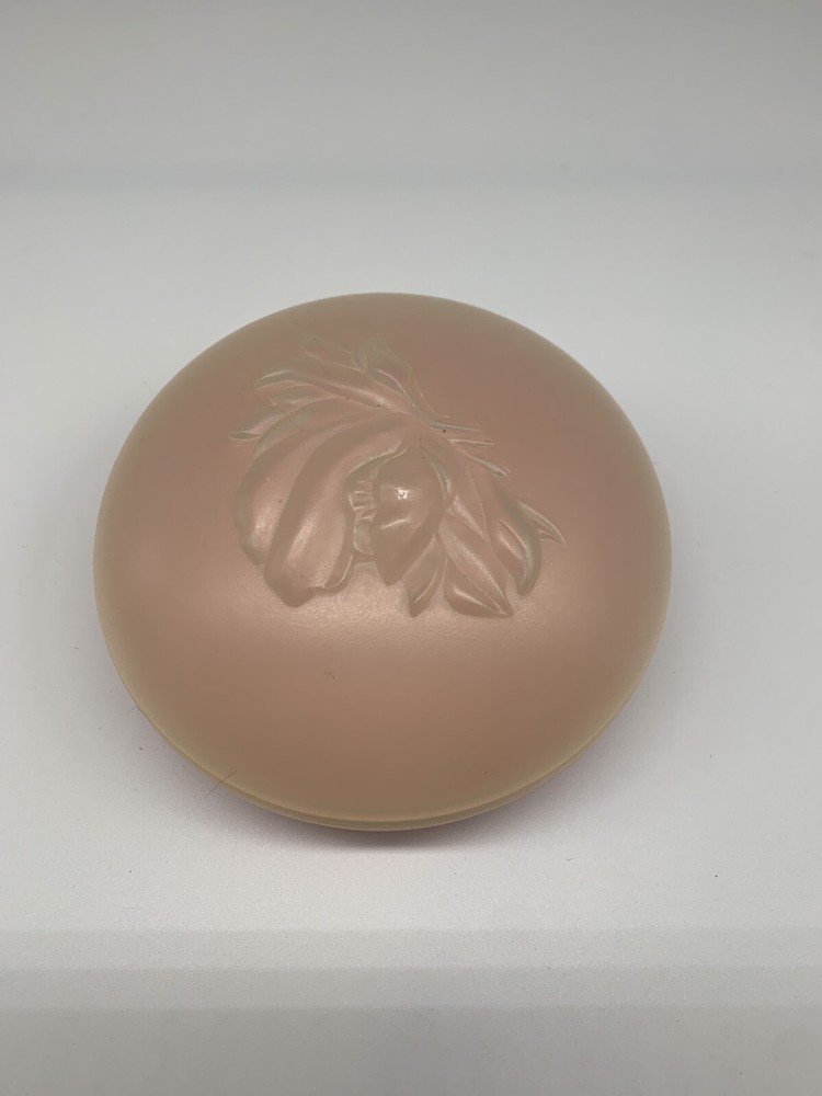 VINTAGE Le Jardin Bath Powder Empty Container PINK