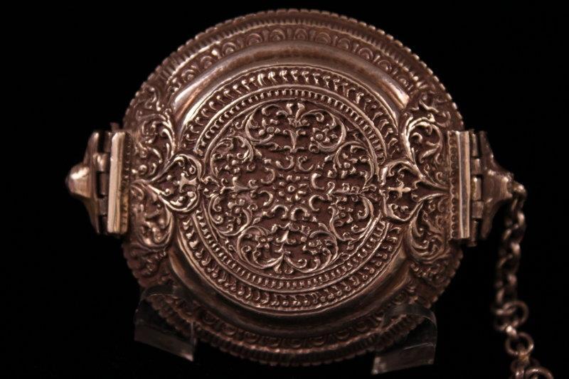 Antique Silver Snuff Box,Ear 19th c.