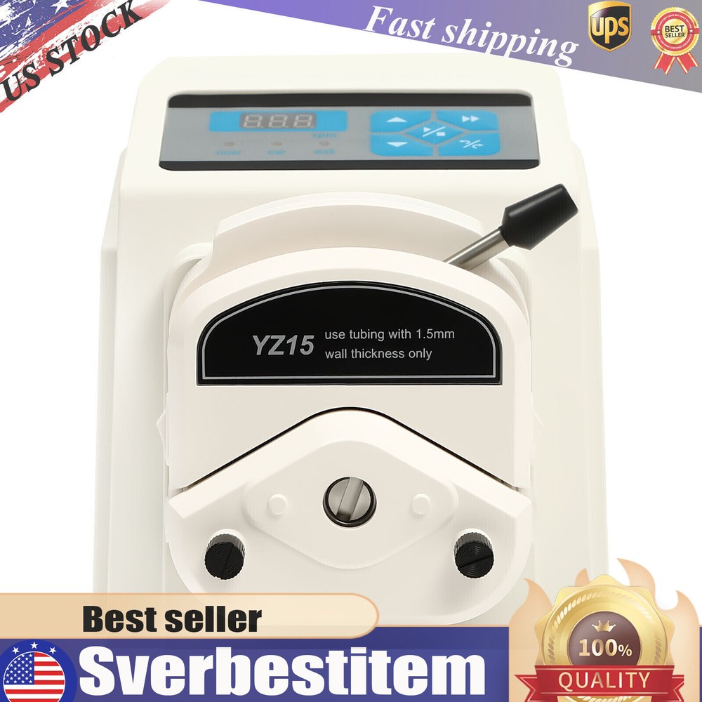 Industrial Variable Speed Liquid Metering Pump Peristaltic Pump High Precision