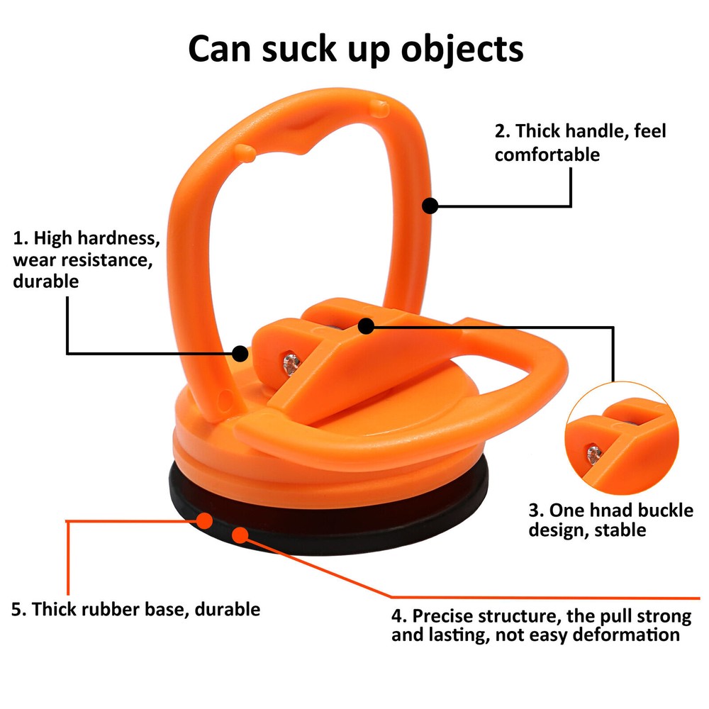 Orange Car Body Dent Repair Tools Suction Cup Puller Pull Panel Ding Remover